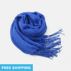 African Linen Textured Scarf Deals