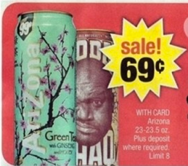 Arizona Iced Tea Coupons