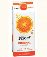 Nice! Orange Juice Coupons