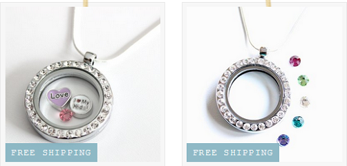 Floating Charm Necklace Deals