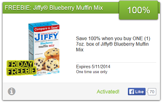 Jiffy Muffin Mix Coupons