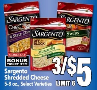 Sargento Cheese Coupons