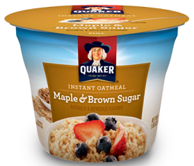 Quaker Oatmeal Cup Coupons