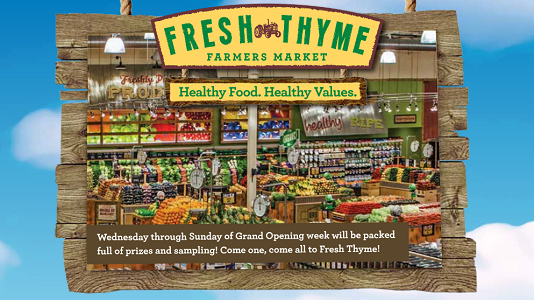 Fresh Thyme Deals
