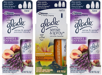 Glade Sense & Spray Coupons