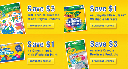 Crayola Coupons