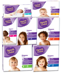 Parent's Choice Diapers Coupons