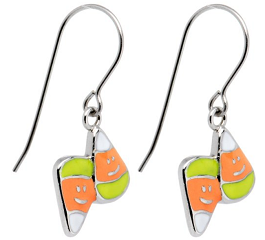 Candy Corn Earrings