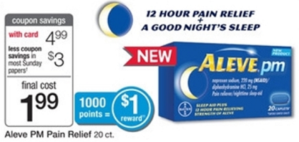 Aleve PM Coupons