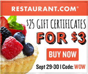 Restaurant Gift Card Deals
