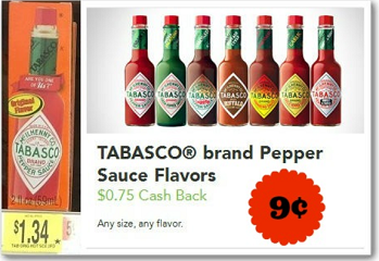 Tabasco Sauce Coupons