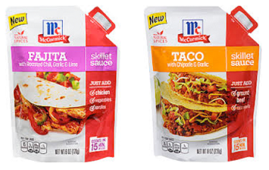 McCormick Skillet Sauce Coupons