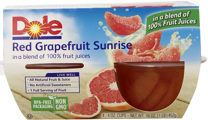 Dole Fruit Cups Coupons