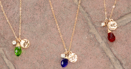 Birthstone Necklace Deals