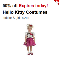 Hello Kitty Costume Coupons