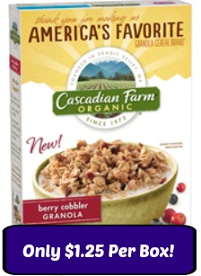 Cascadian Farm Coupons