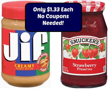 Jif Peanut Butter Coupons