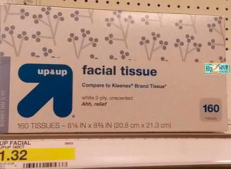 Up & Up Facial Tissues Coupons