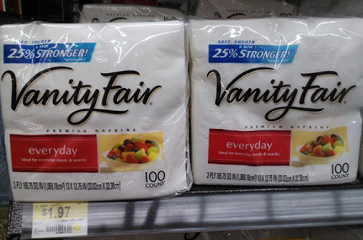 Vanity Fair Napkins Coupons