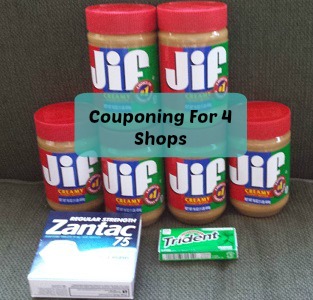 Couponing For 4 Shops
