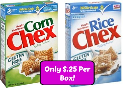 Chex Cereal Coupons