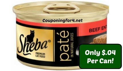 Sheba Cat Food Coupons