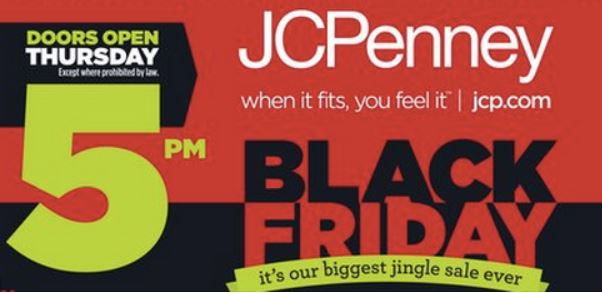 JCPenney Black Friday 2014