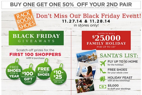 Rack Room Shoes Deals