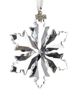 Swarovski Annual Edition 2014 Crystal Snowflake Ornament