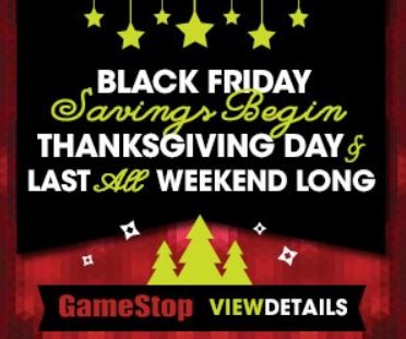 Gamestop Black Friday