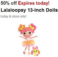 Lalaloopsy Coupons