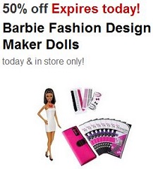 Barbie Target Coupons