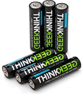 ThinkGeek Batteries