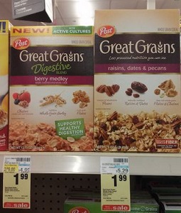 Post Cereal Coupons