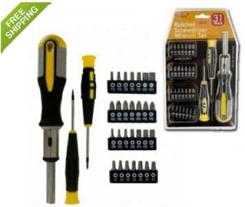Ratchet Screwdriver Set