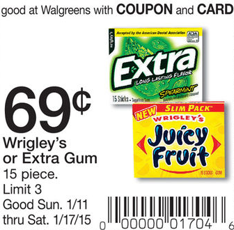 Juicy Fruit Coupons