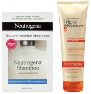 Neutrogena Anti-Residue and Triple Moisture Shampoo
