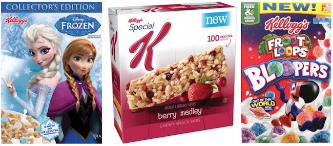Frozen and Bloopers Cereal