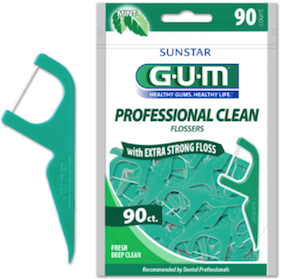 GUM Professional Clean Floss Picks
