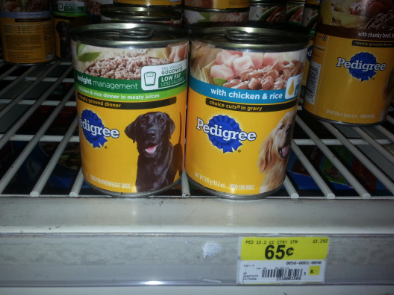 Pedigree Dog Food Cans