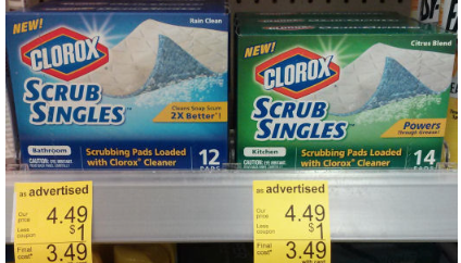 Scrub Singles Clorox