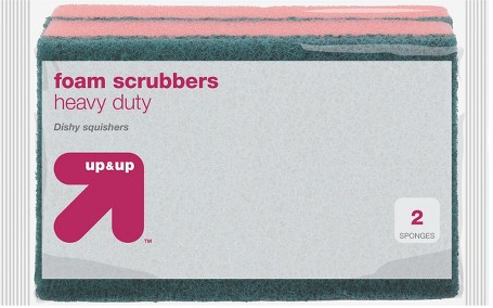 Up & Up Foam Scurbbers