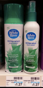 White Rain Hairspray and Mousse