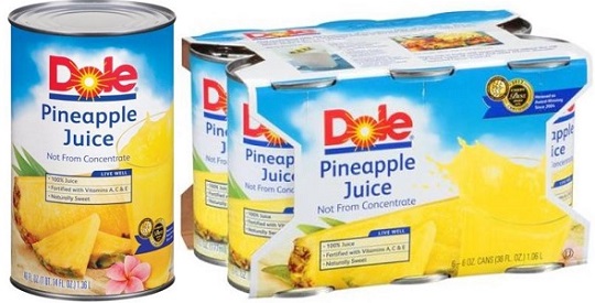 Dole Pineapple Juice Coupons