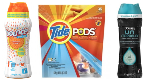 Tide:Downy:Bounce