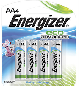 Energizer EcoAdvanced Batteries