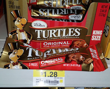 Turtles Candy Bars
