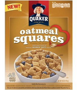 Quaker Oatmeal Squares Cereal Coupon
