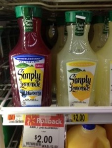 Simply Lemonade Coupons