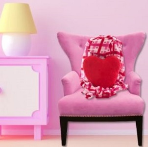 Heart Pillow With Throw Deals